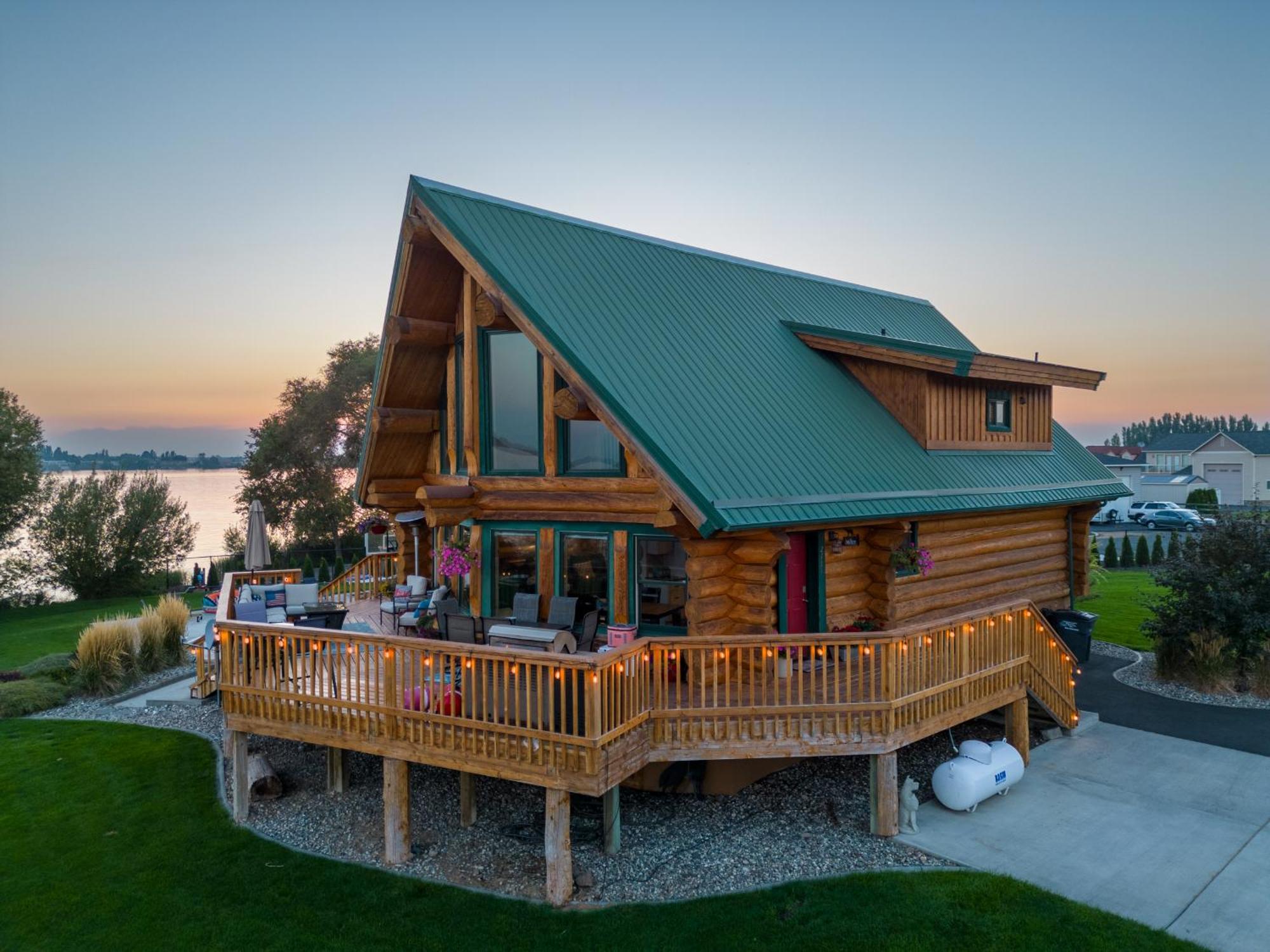 Lakefront Cabin, Hottub, Boat Launch Villa Moses Lake Exterior photo